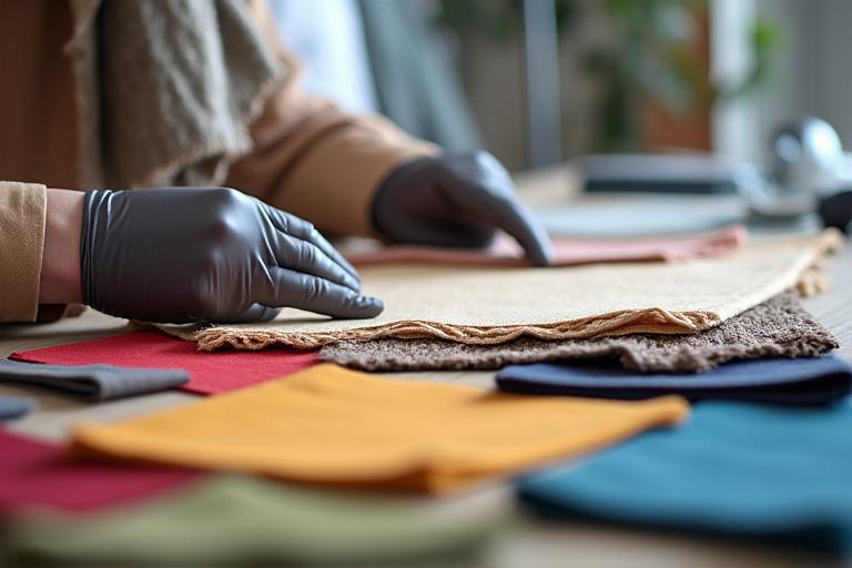 Safe fabric sourcing process