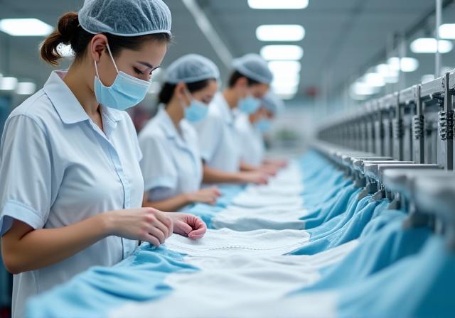 Safe baby clothing manufacturing process